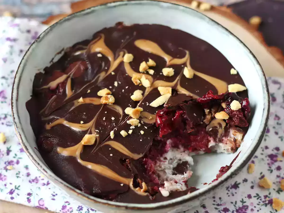 Ovăz cu fructe roșii și ciocolată, un mic dejun sănătos și sățios! - poza 5