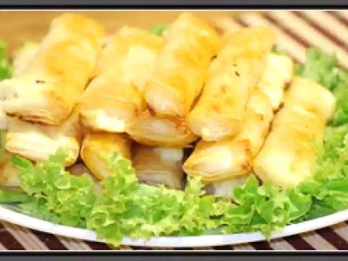 Pachetele cu branza la cuptor