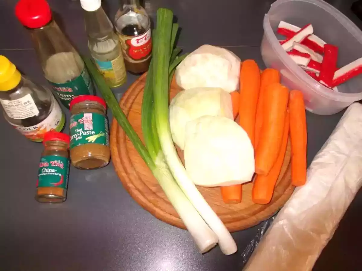 Pachetele de primavara - spring rolls - poza 2