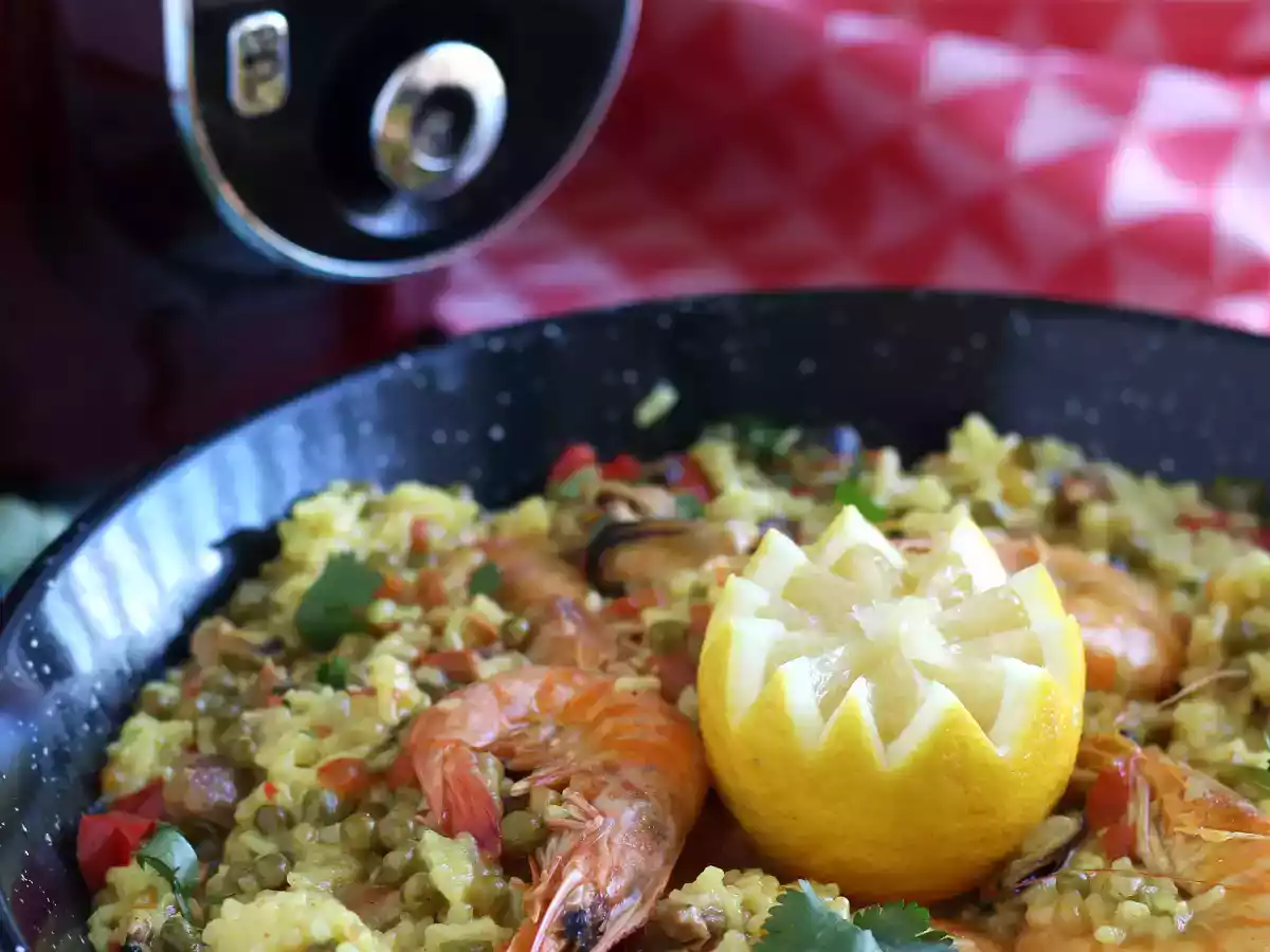 Paella super rapida la Multicooker Cookeo - poza 3