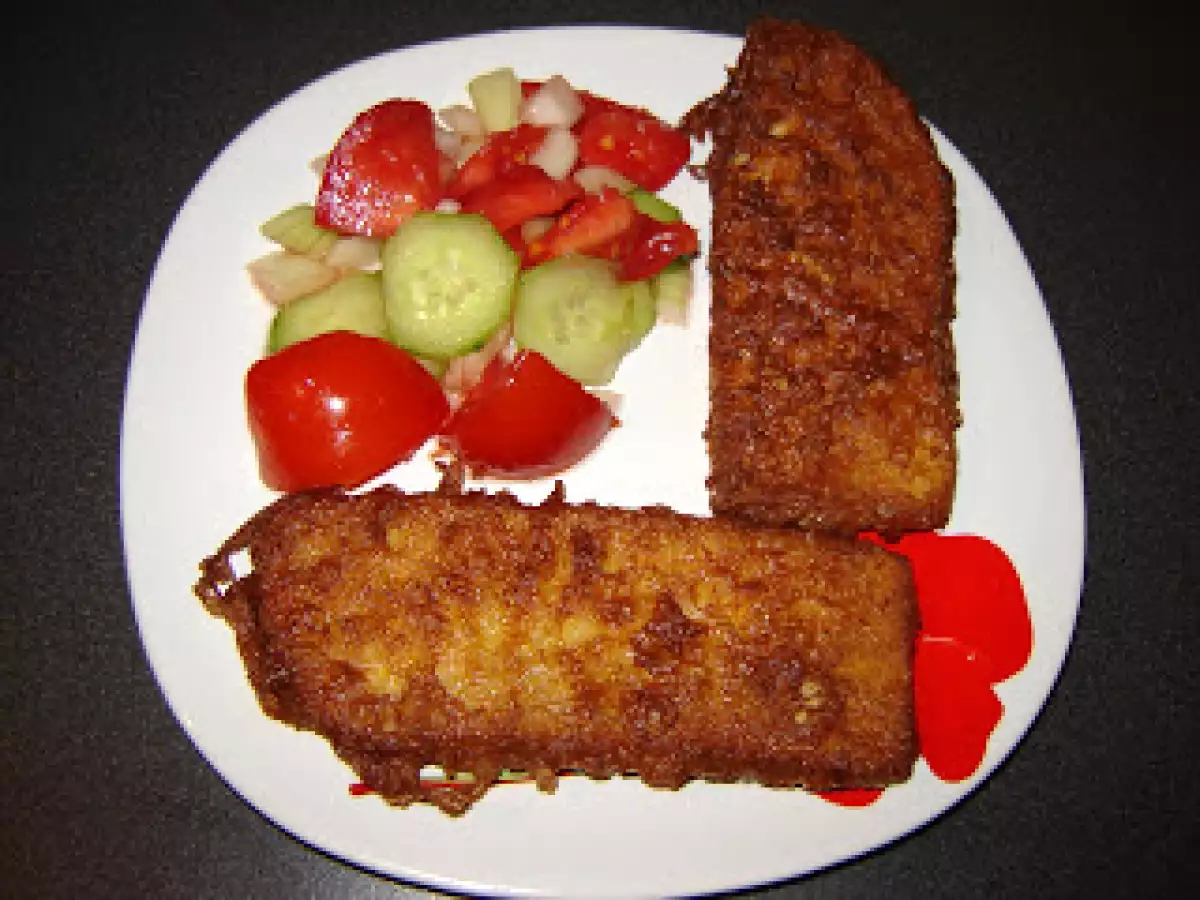 Paine cu bundita (bundas kenyer) / Bundle bread