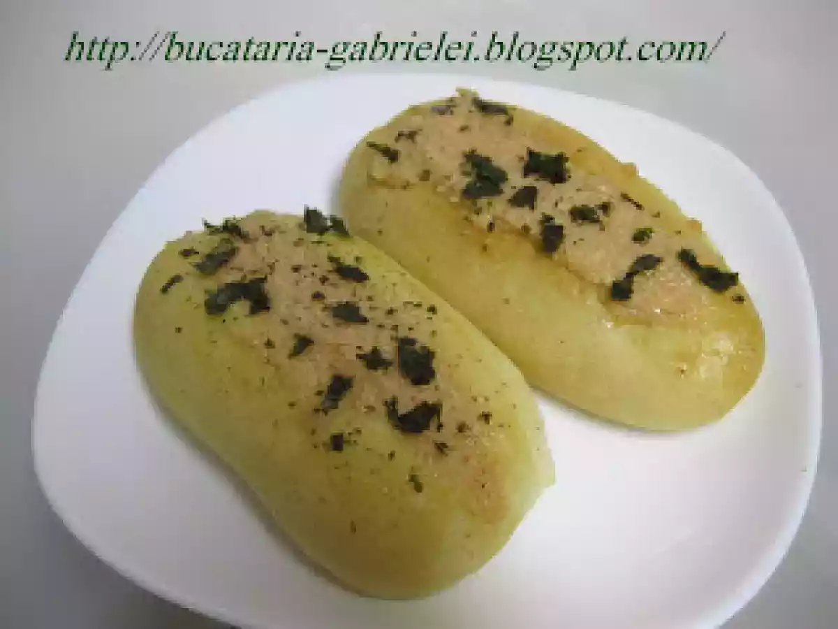 Paine cu icre de cod picant (mentaiko bread)