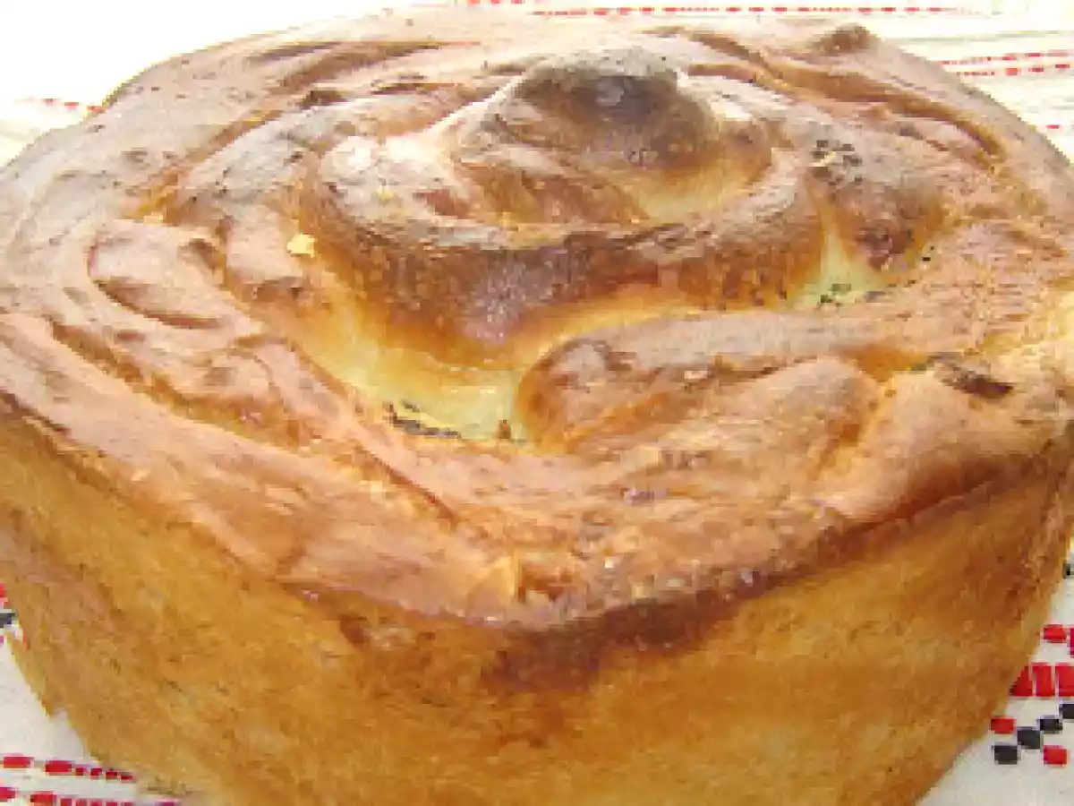 Paine cu marar si ceapa