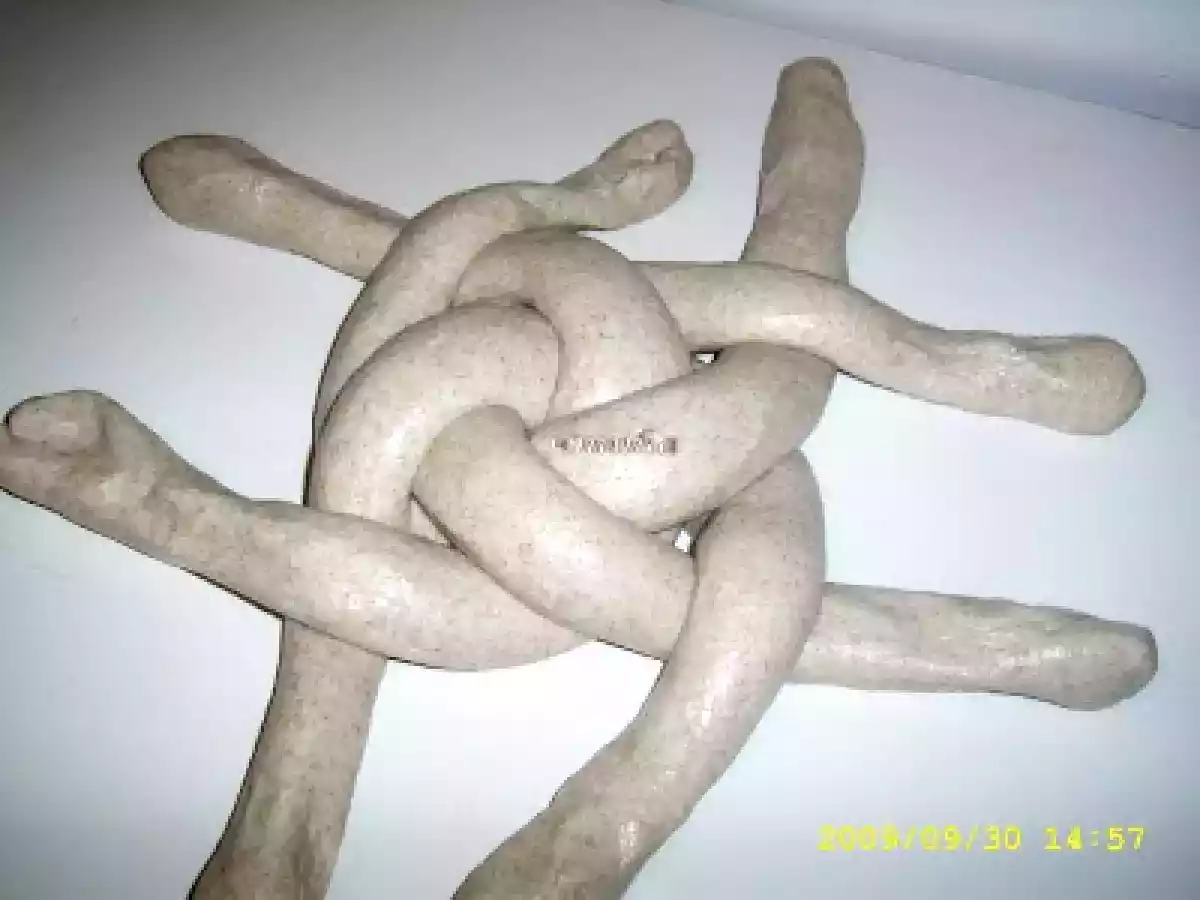 Paine rotunda impletita - poza 3