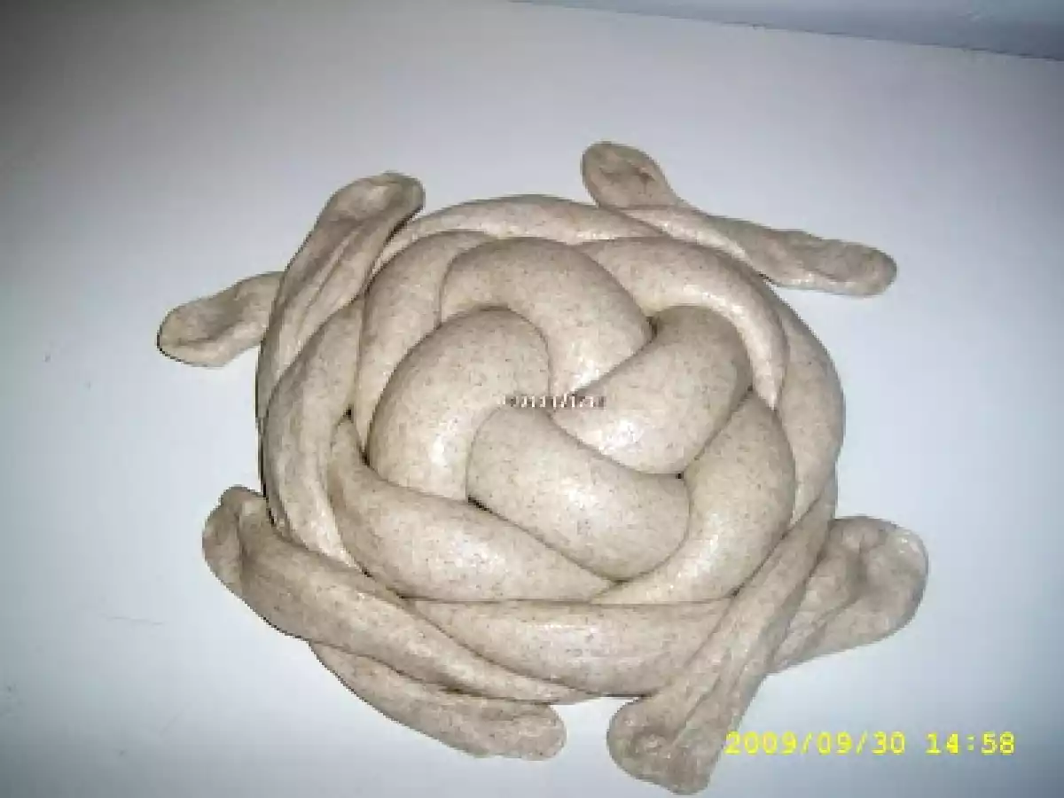 Paine rotunda impletita - poza 4