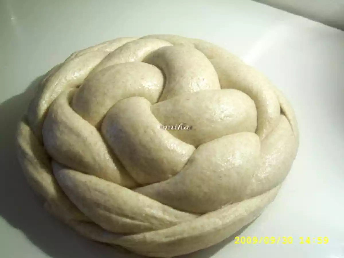 Paine rotunda impletita - poza 5