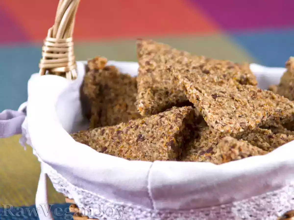 Paine rustica (raw vegan)