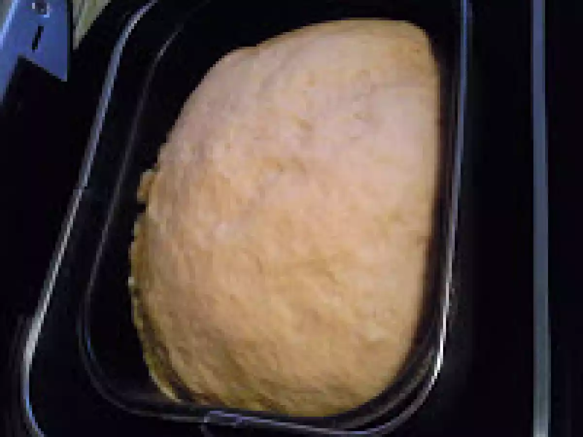 PAINE UMPLUTA CU CASCAVAL SI CRENVUSTI VEGETALI / - poza 3