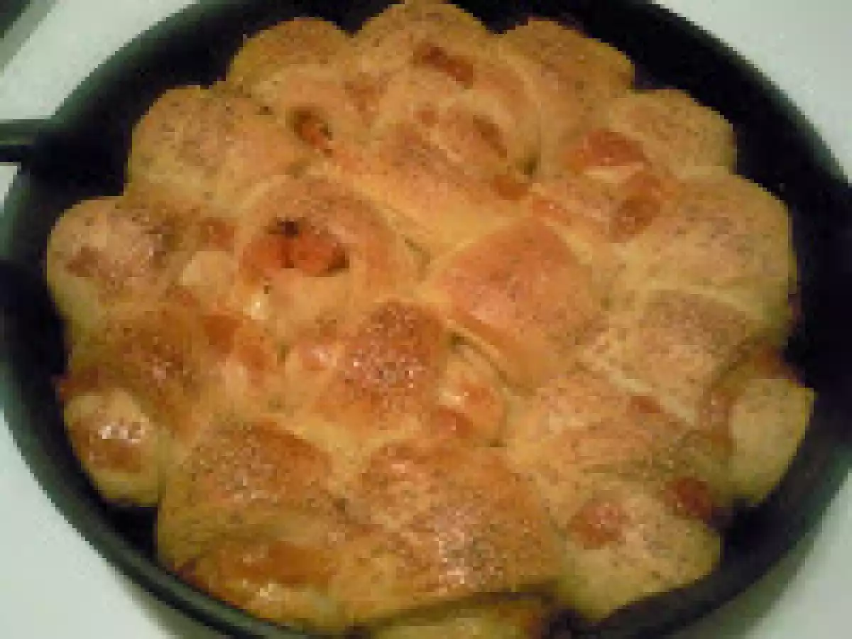 PAINE UMPLUTA CU CASCAVAL SI CRENVUSTI VEGETALI / - poza 13