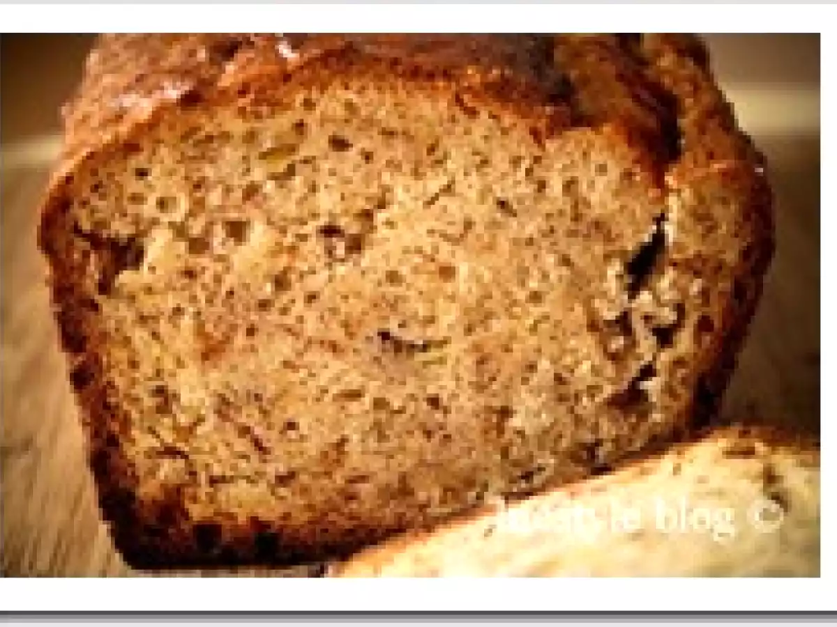 Painica (chec) cu banane / Banana bread - poza 4