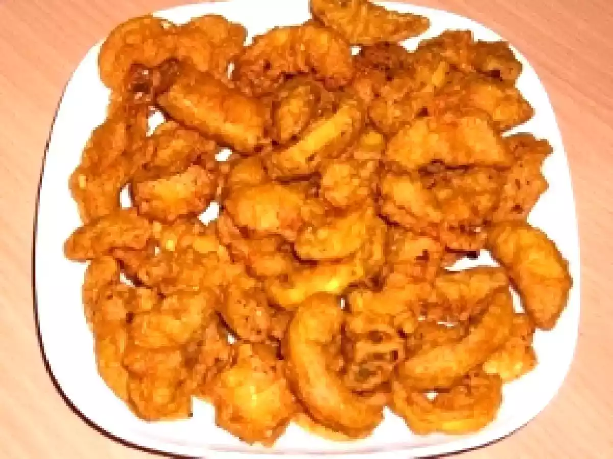 Pakoras de ciuperci