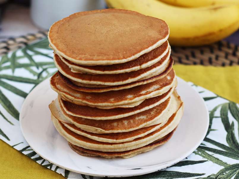 Pancakes cu banane - super simplu - poza 4