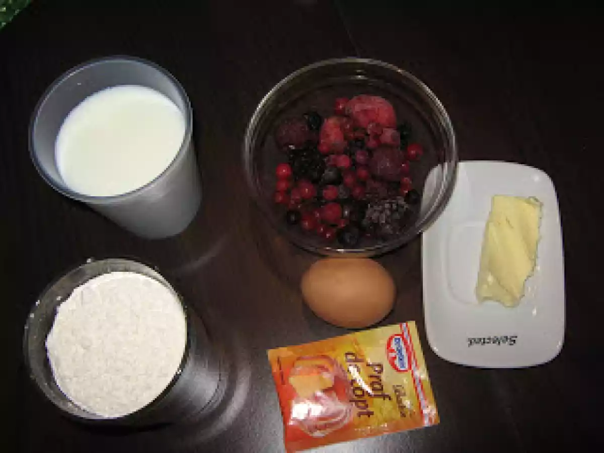 Pancakes cu fructe de padure - poza 2