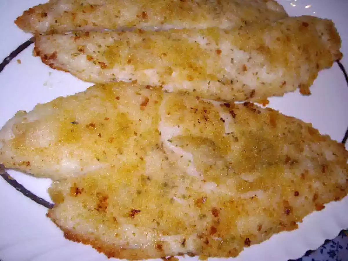 Pangasius impanat ... la cuptor