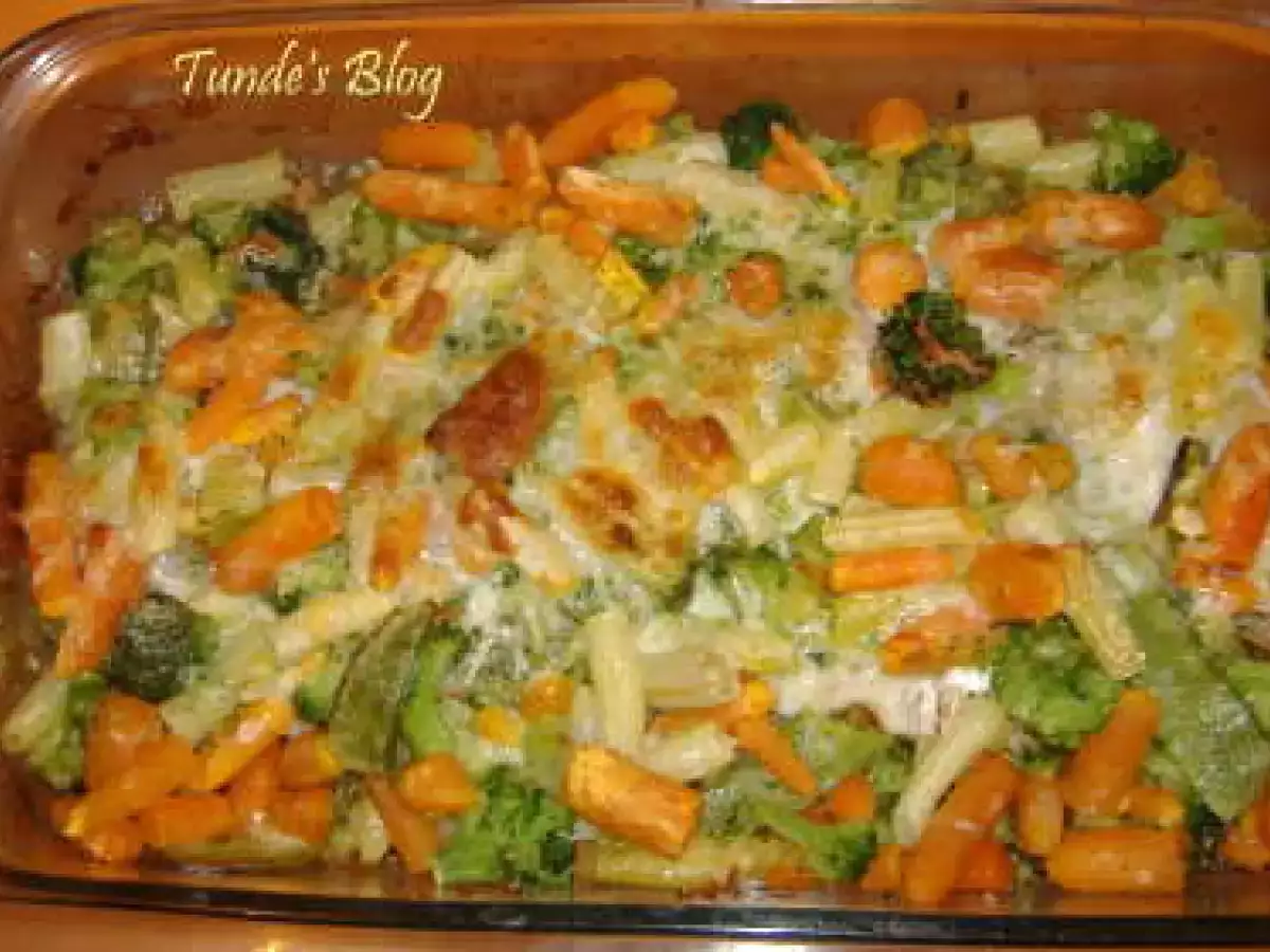 Pangasius pe pat de legume