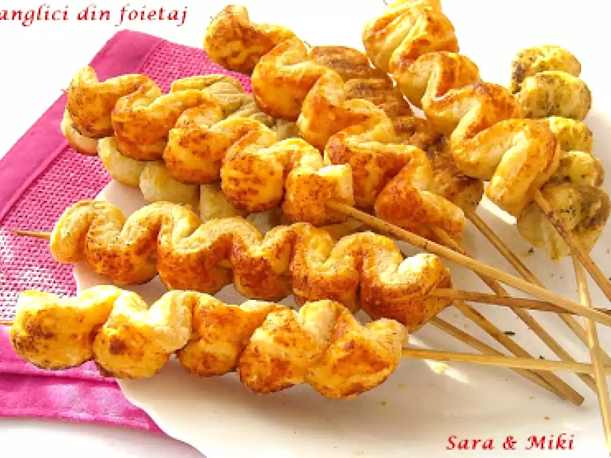 Panglici din foietaj