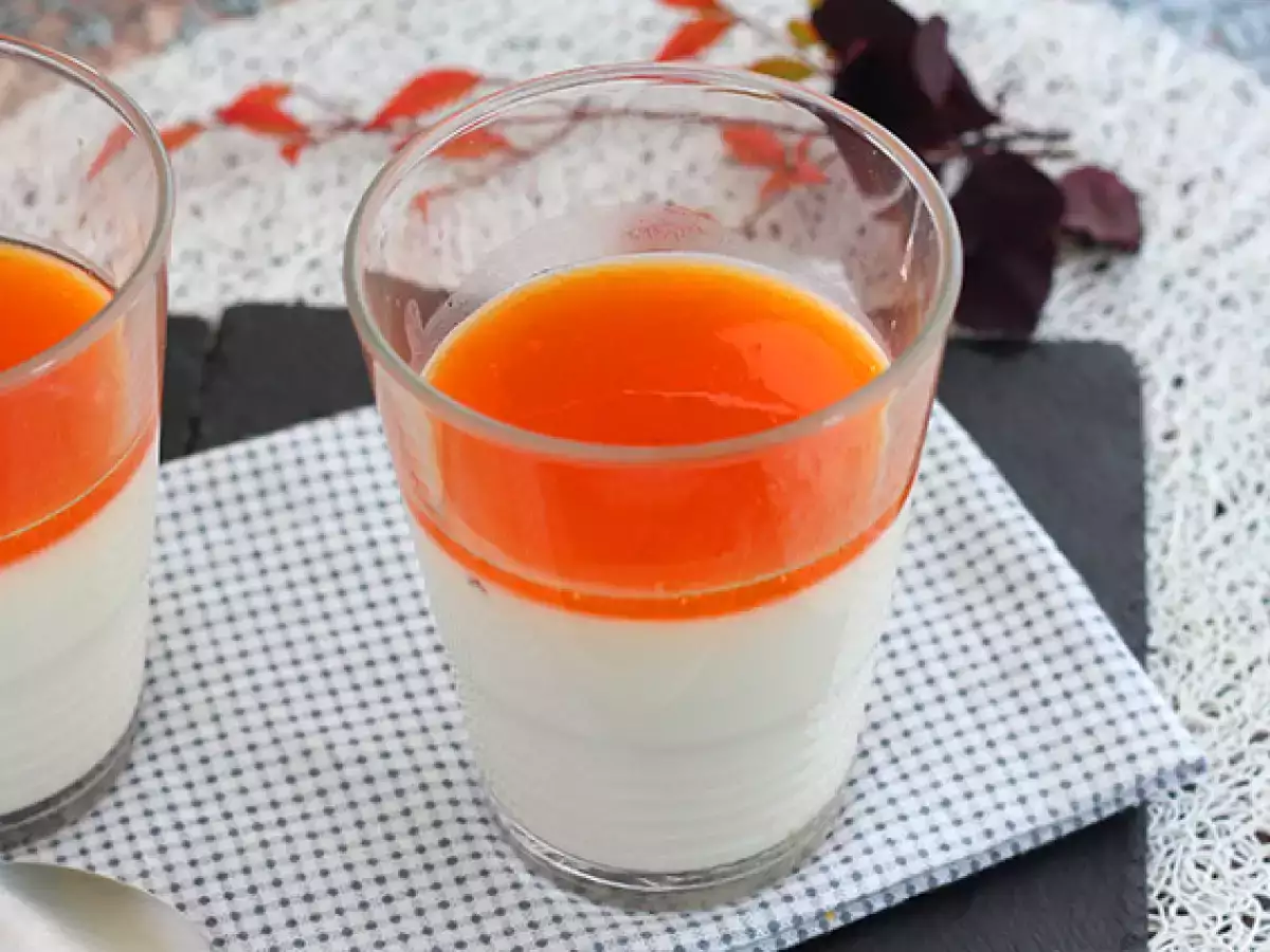 Panna cotta cu caise - poza 3