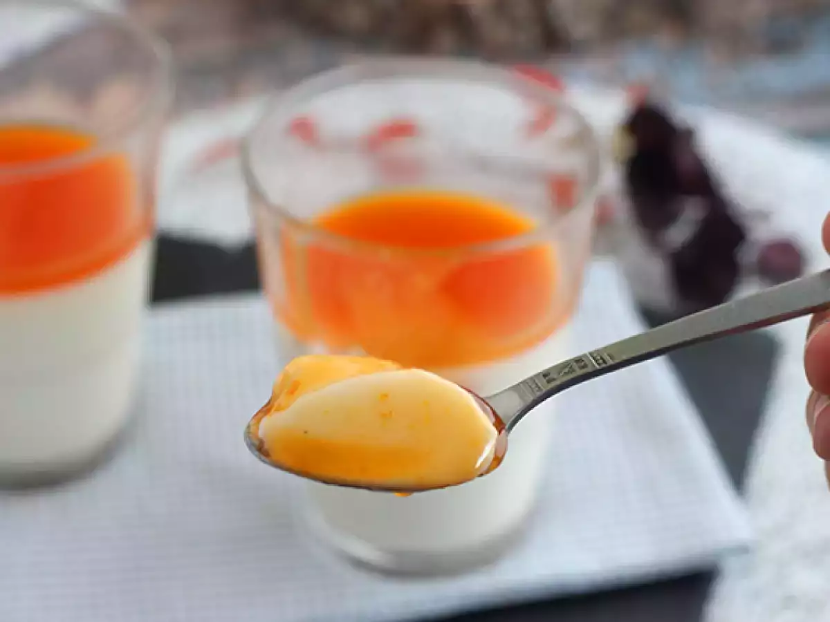 Panna cotta cu caise - poza 4
