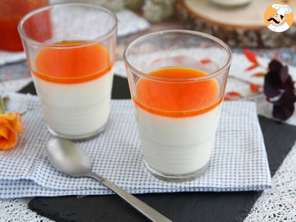 Panna cotta cu caise