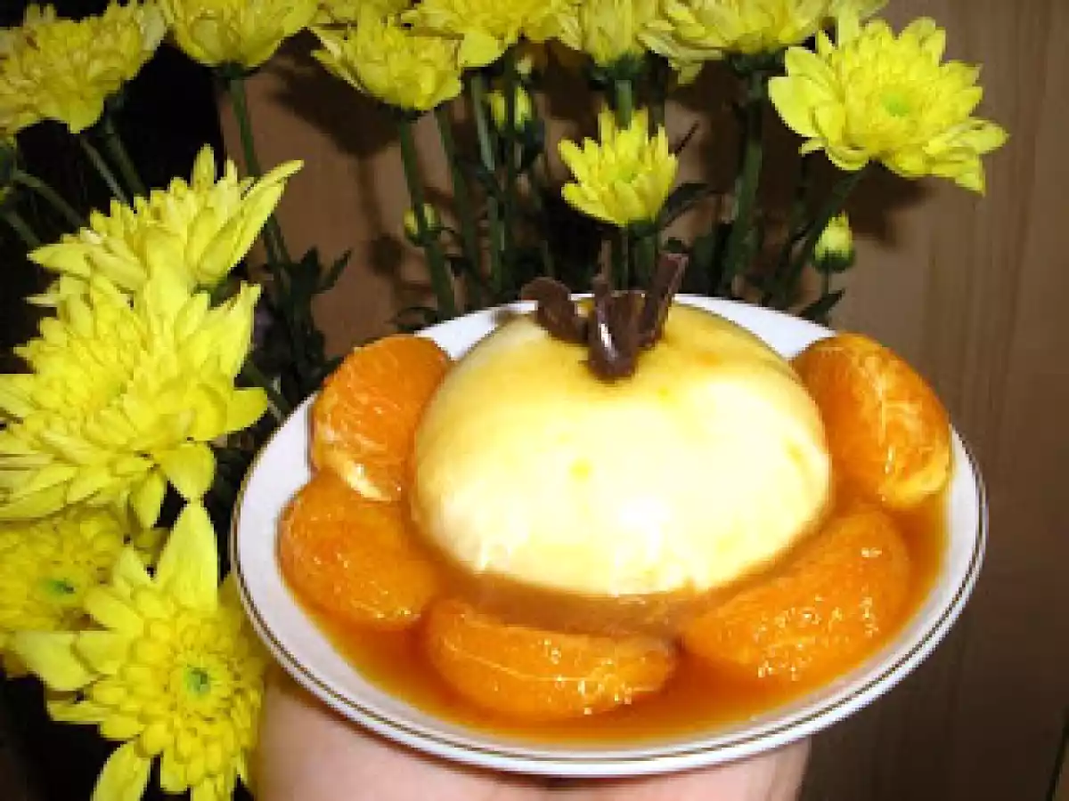 Panna cotta cu miere si portocale - poza 2
