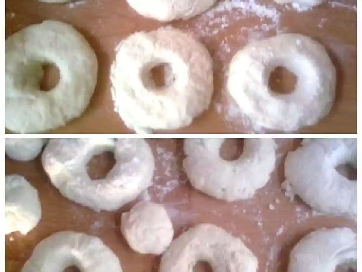 Papanasi cu aluat dospit - poza 5