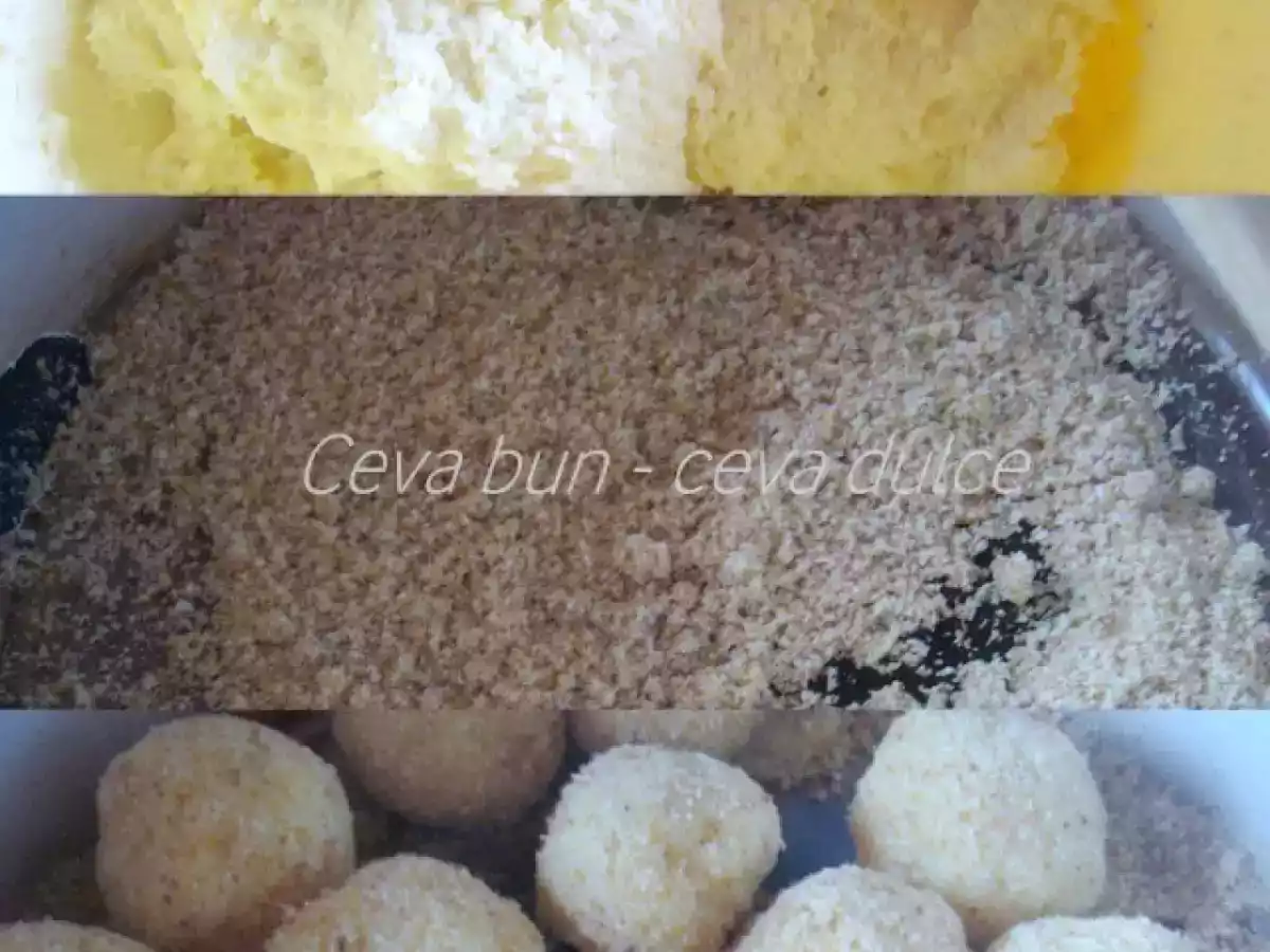 Papanasi fierti cu pesmet - poza 5