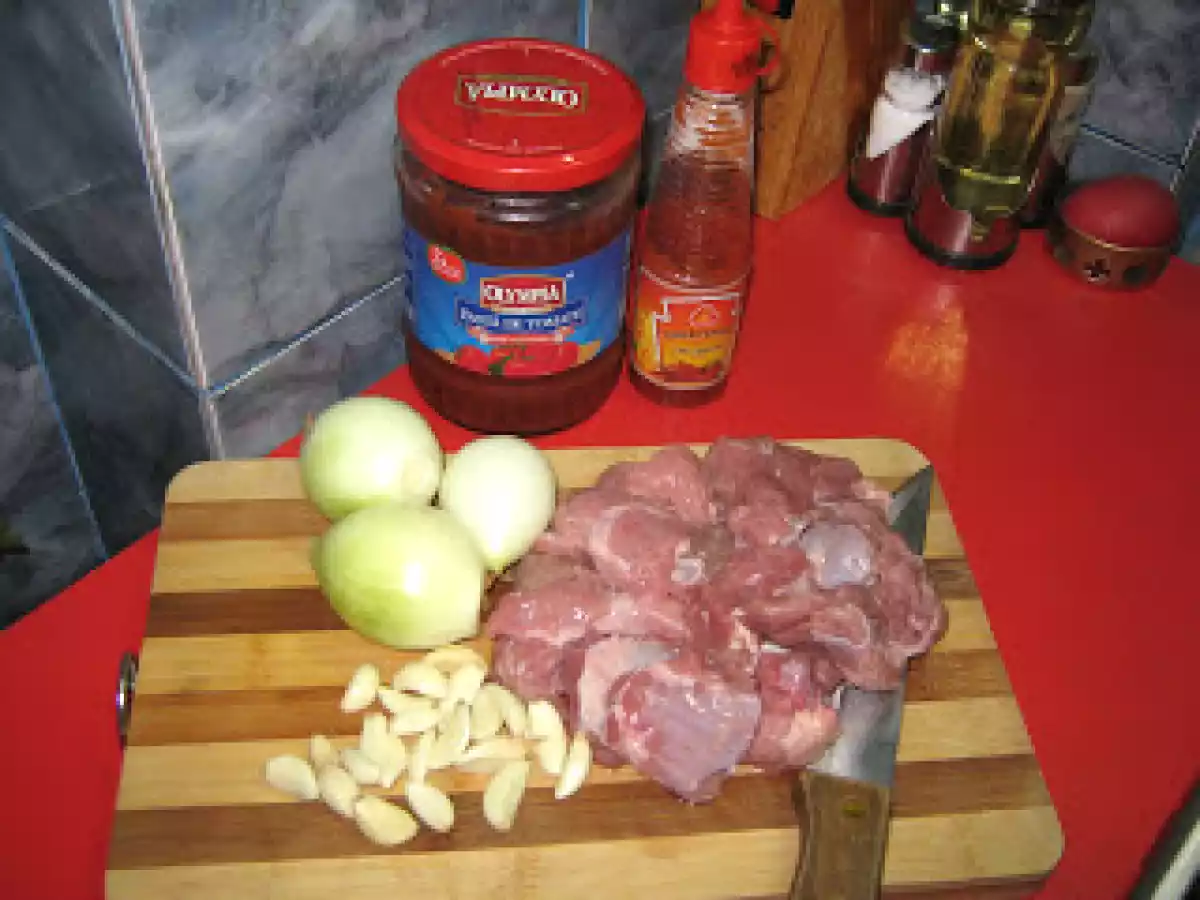 Papricas cu galuste si carne de vita - poza 3