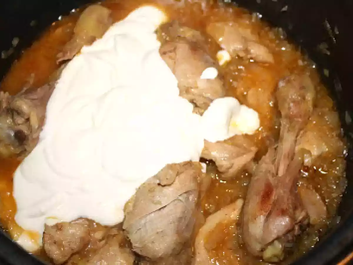 Papricas de pui cu smantana - poza 7