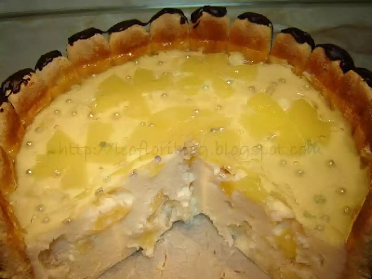 Parfe de ananas / Pineapple parfe - poza 9