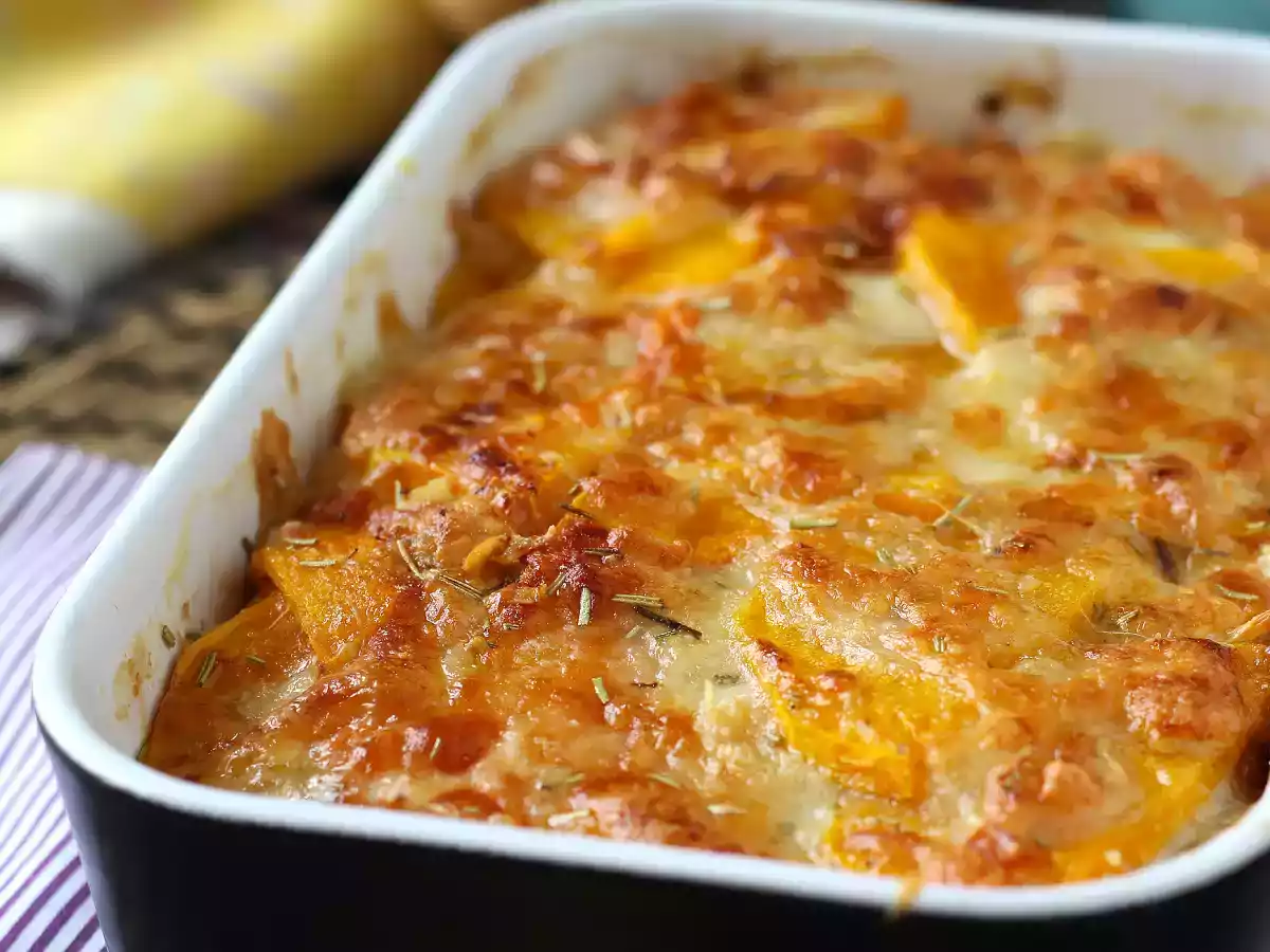 Parmigiana vegetariană cu dovleac - poza 3