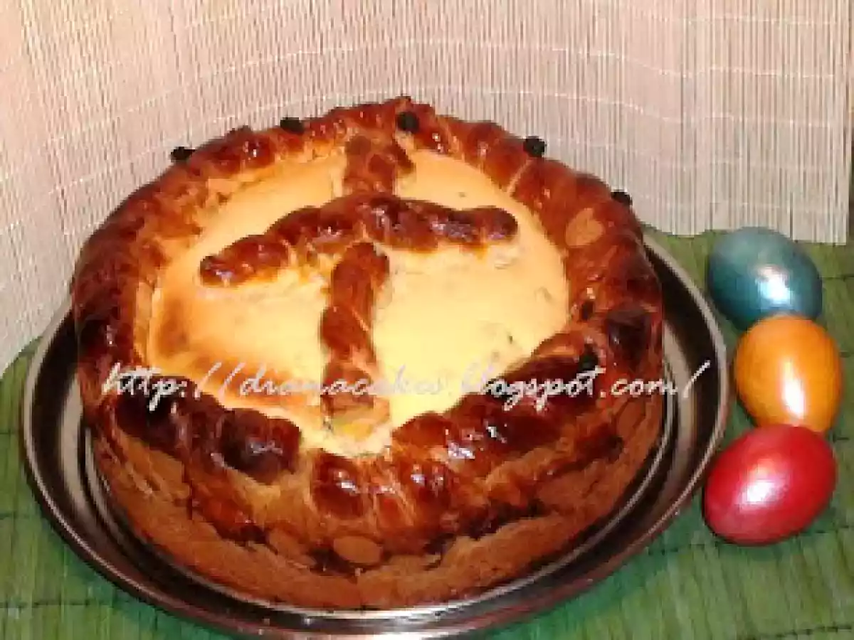 Pasca cu branza dulce