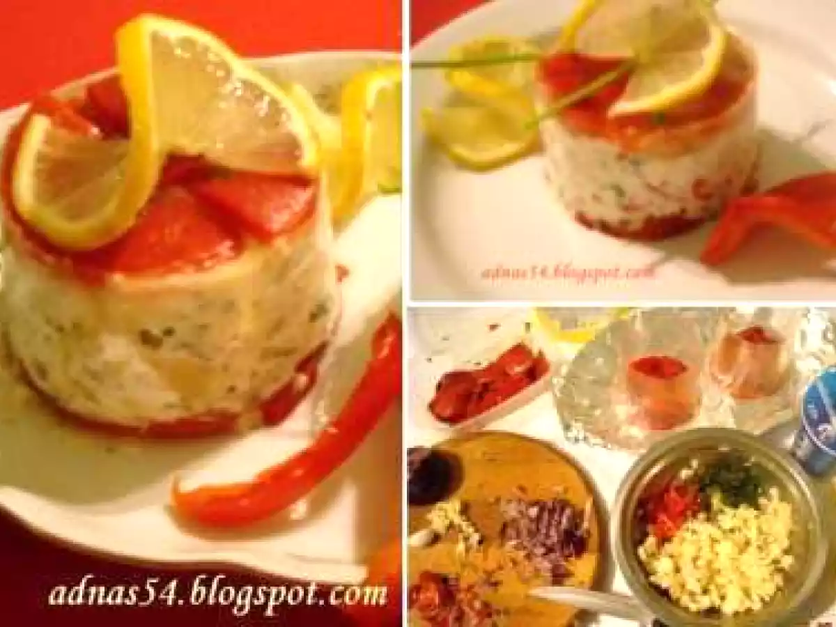 Pasta de peste pe pat de ardei copti - poza 2