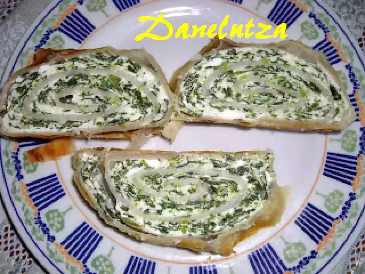 Pasta sfoglia con ricotta e spinaci - poza 3