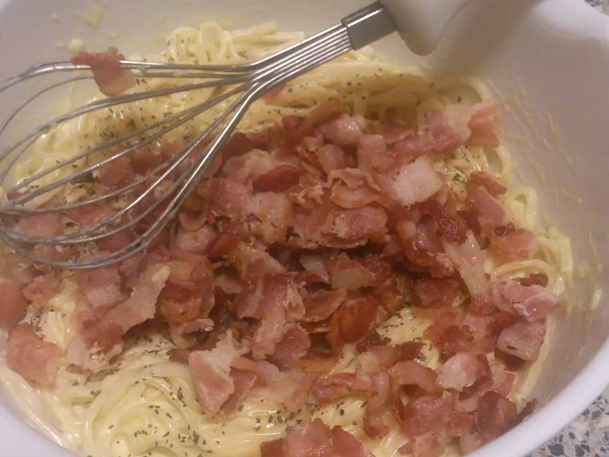 Paste cu bacon la cuptor - poza 3