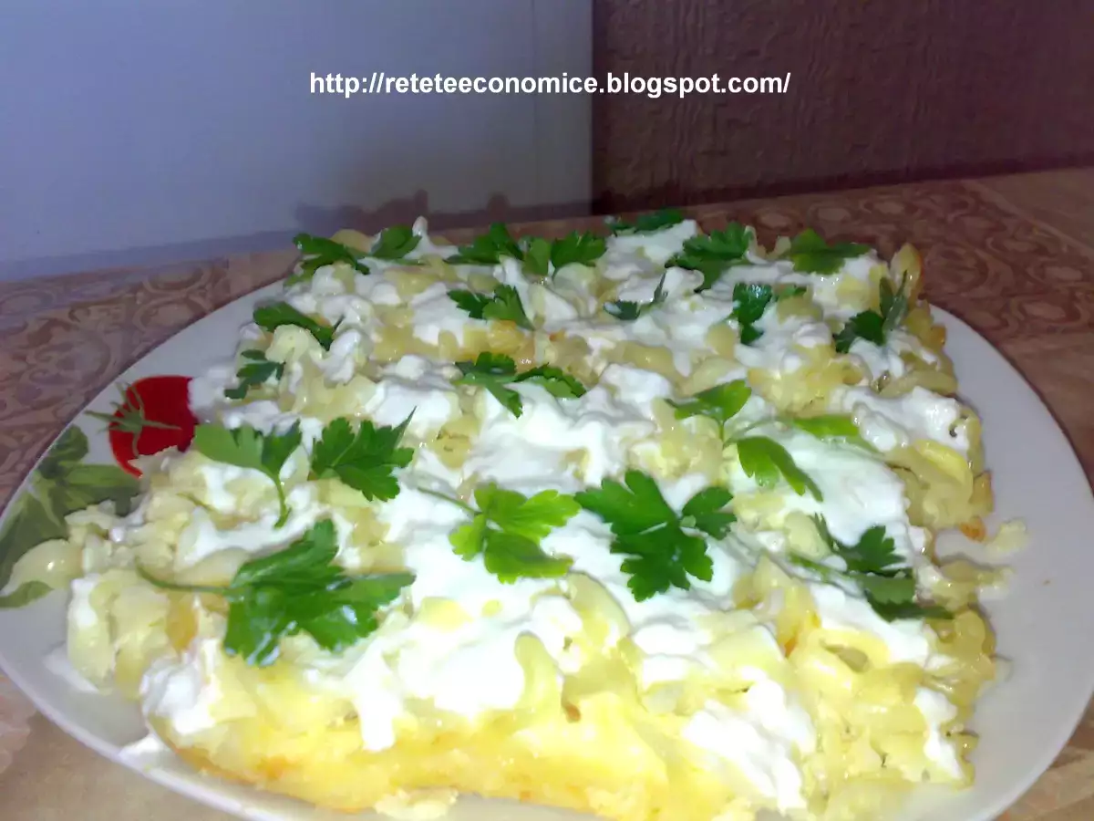 Paste cu branza la cuptor