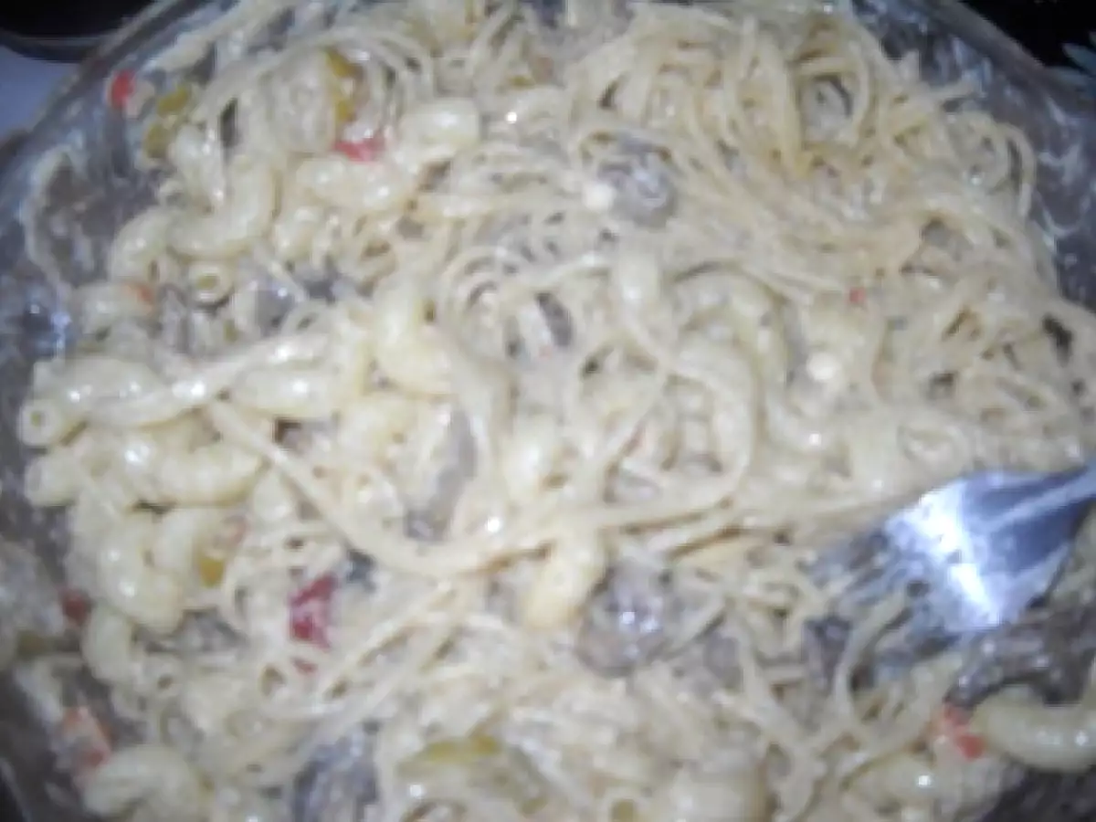 Paste cu branza si ciuperci - poza 5