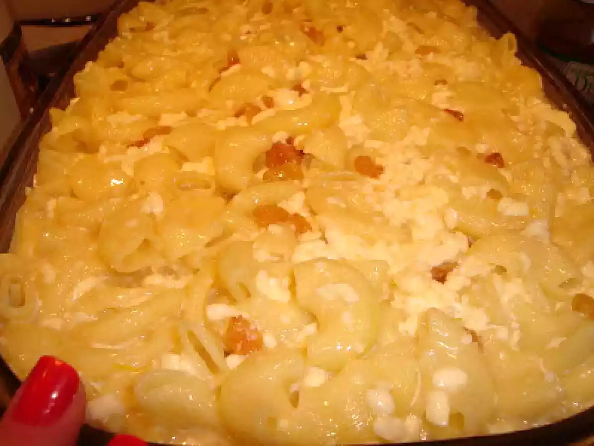 Paste cu branza si stafide - poza 4