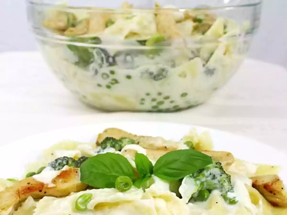 Paste cu broccoli si piept de pui - poza 2