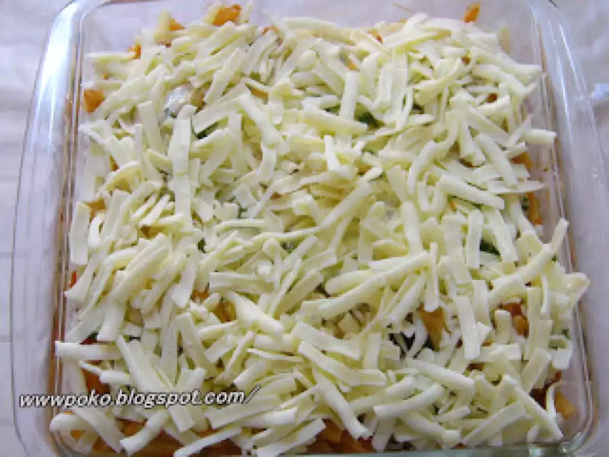 Paste cu cascaval si vinete la cuptor - poza 3