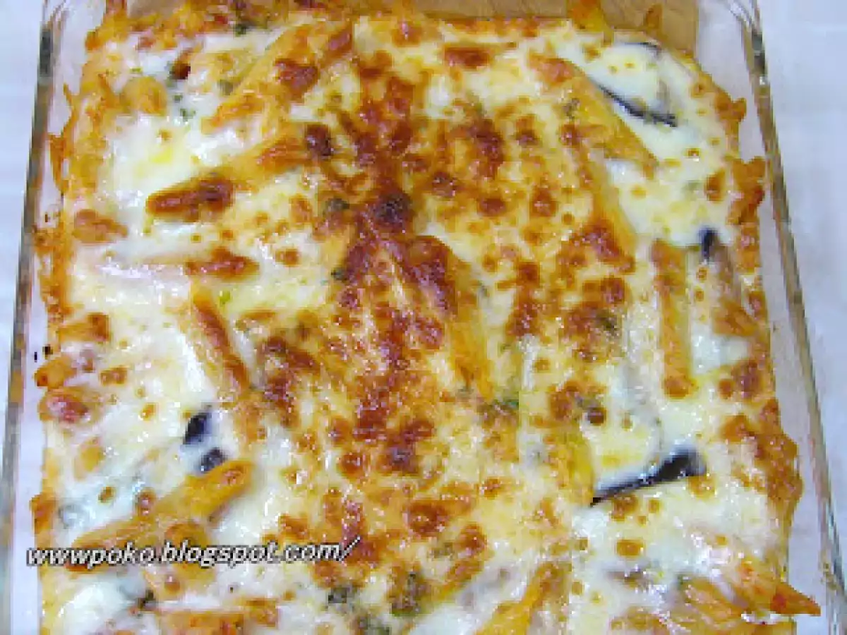 Paste cu cascaval si vinete la cuptor - poza 4