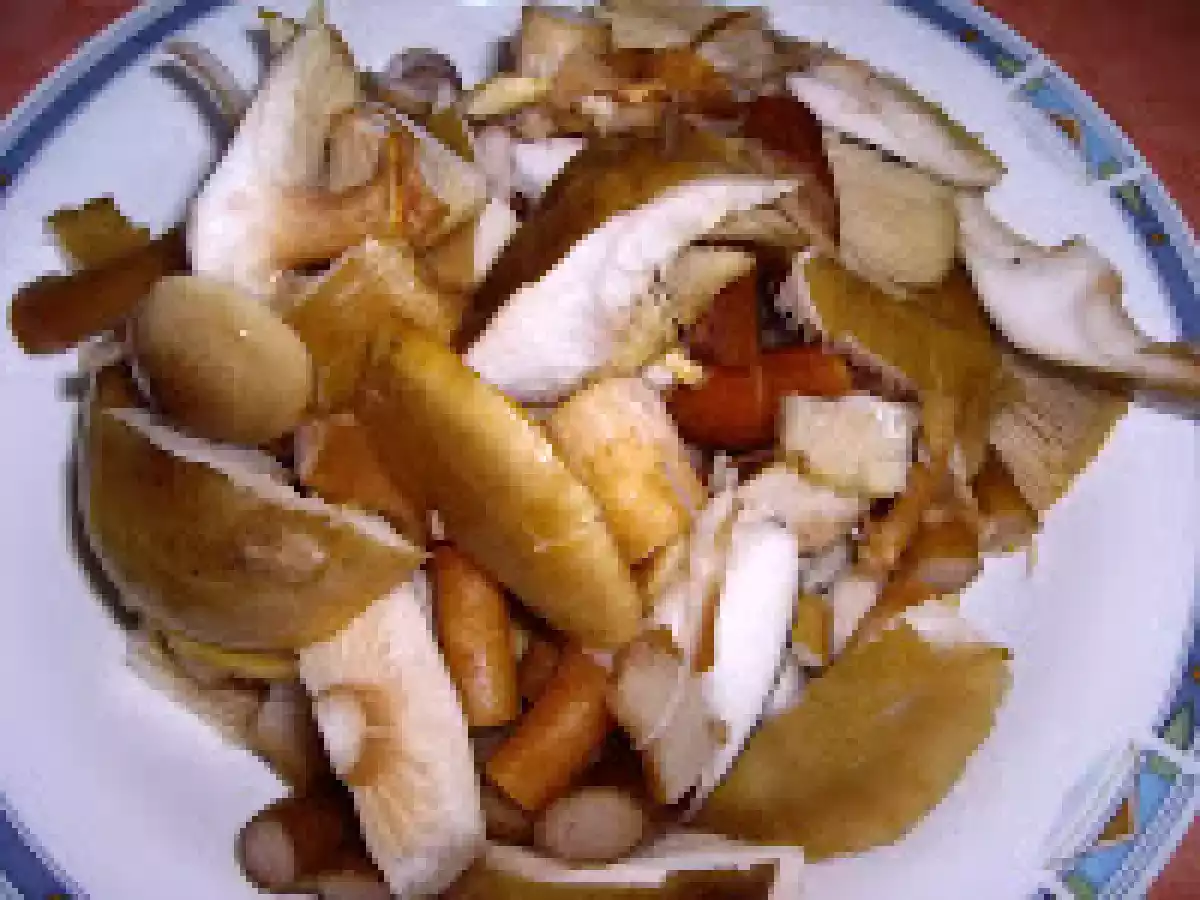 Paste cu ciuperci/Penne ai funghi - poza 4