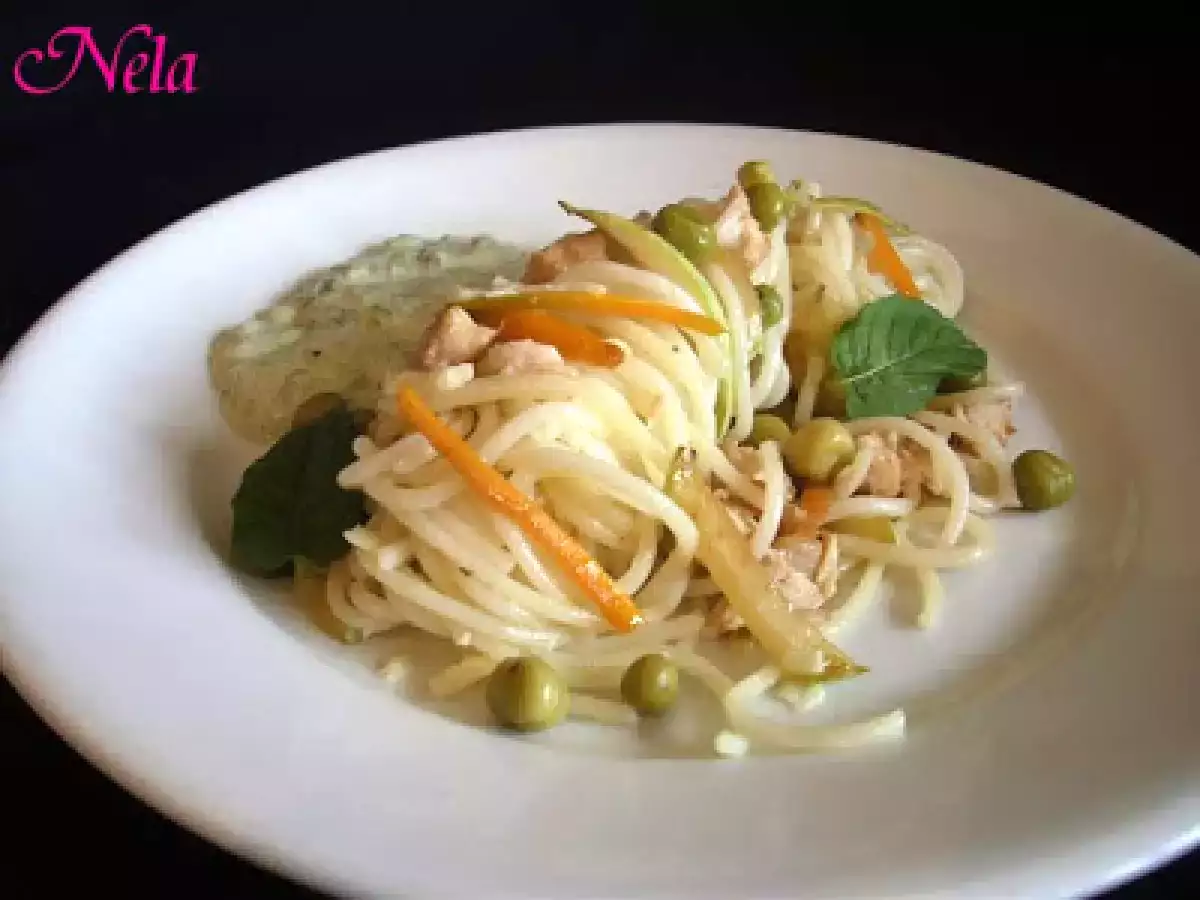 Paste cu piept de pui