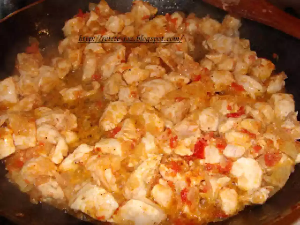 Paste cu piept de pui si salata mexicana - poza 4