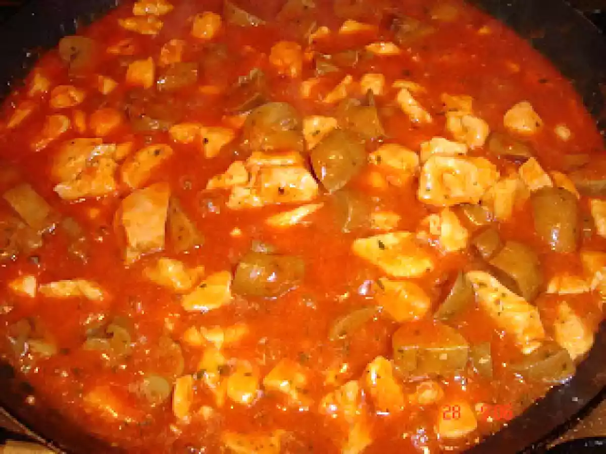 Paste cu piept de pui si sos bolognez. - poza 7