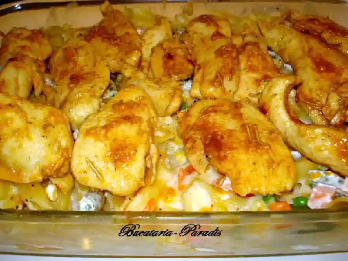 Paste cu sos bechamel - poza 4