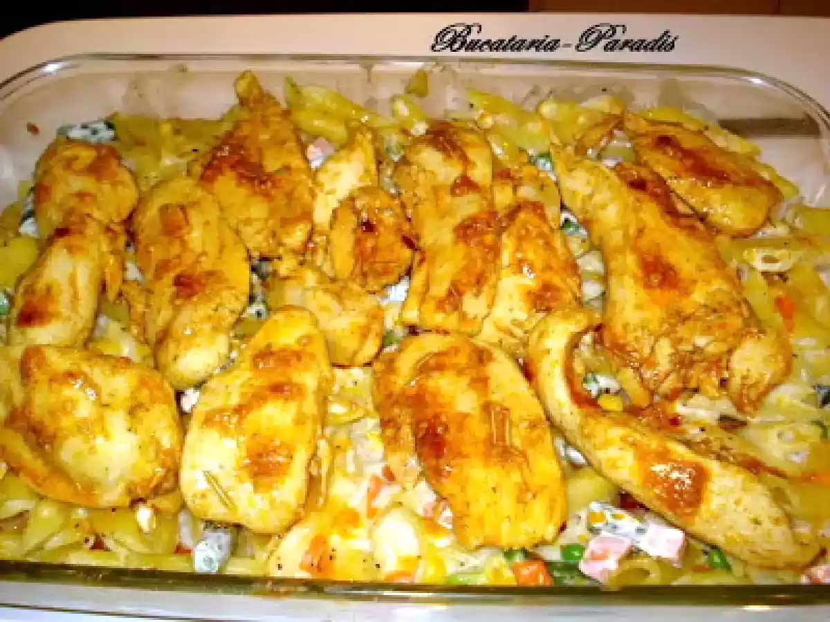 Paste cu sos bechamel - poza 5