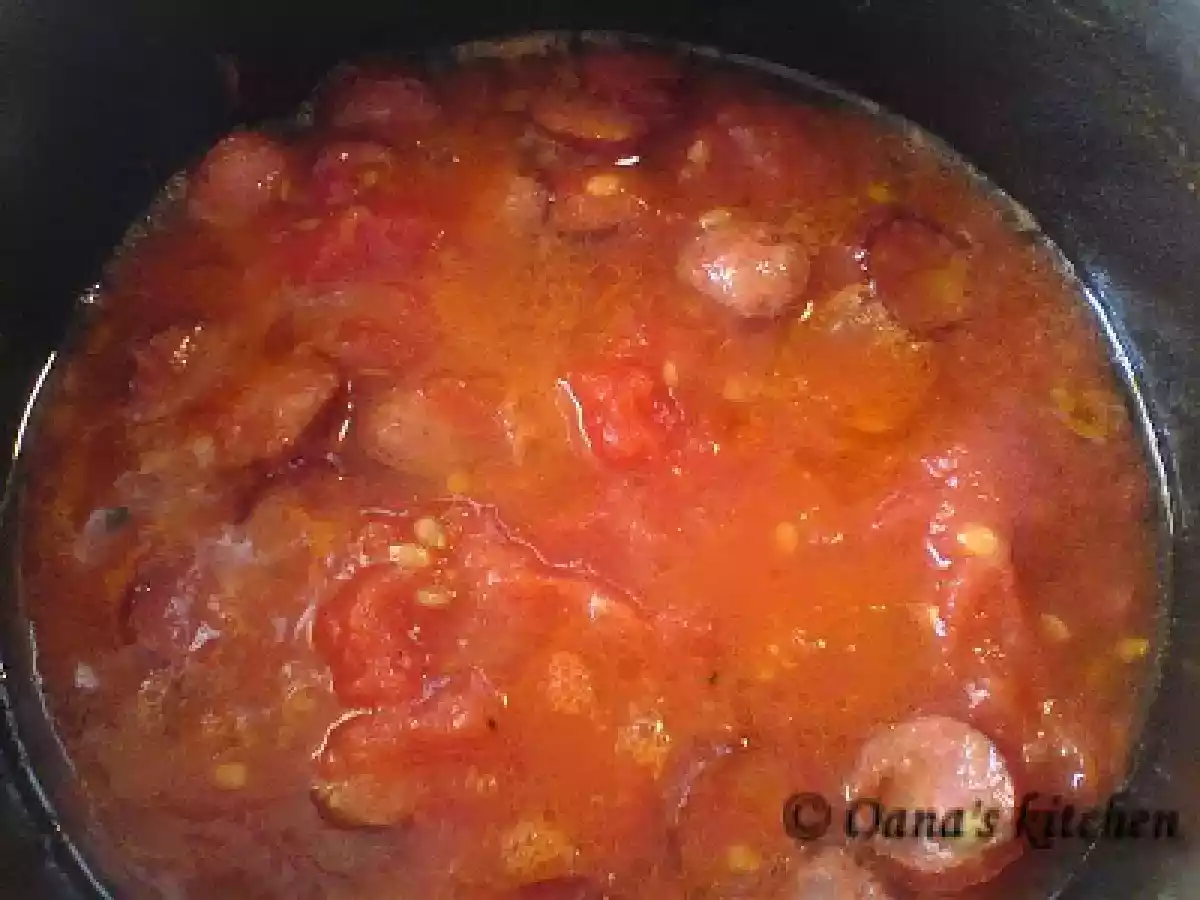 PASTE CU SOS DE ROSII SI CARNACIORI ! - poza 2