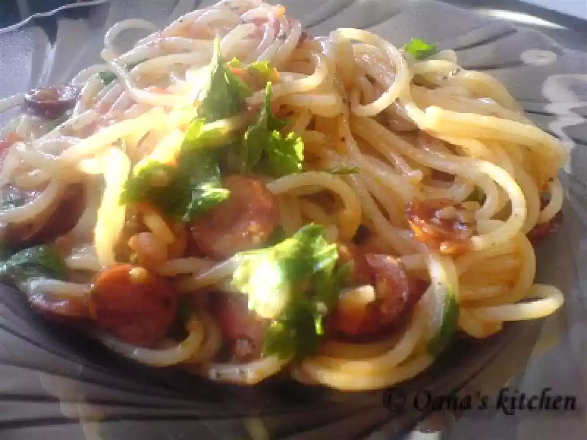 PASTE CU SOS DE ROSII SI CARNACIORI ! - poza 6