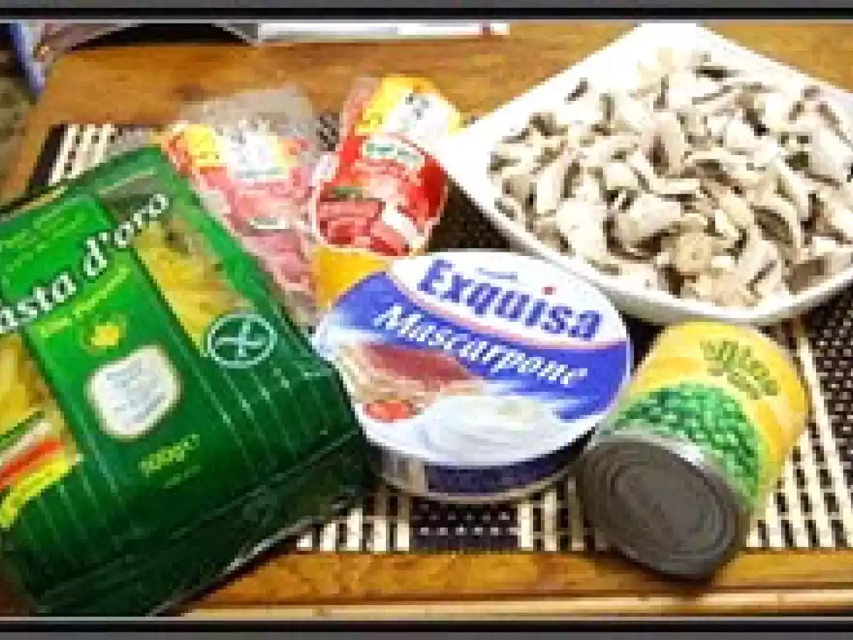 Paste cu sos mascarpone si pui - poza 2