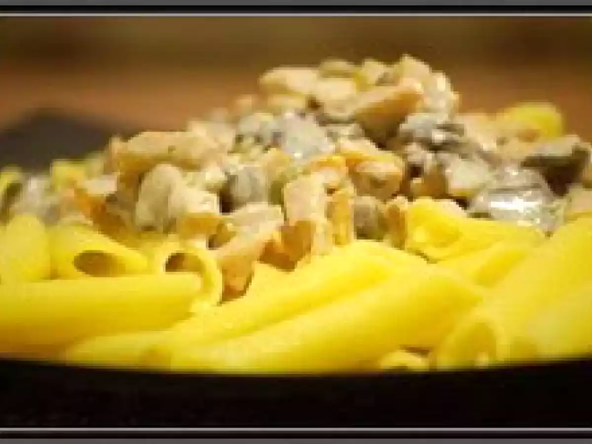 Paste cu sos mascarpone si pui - poza 8